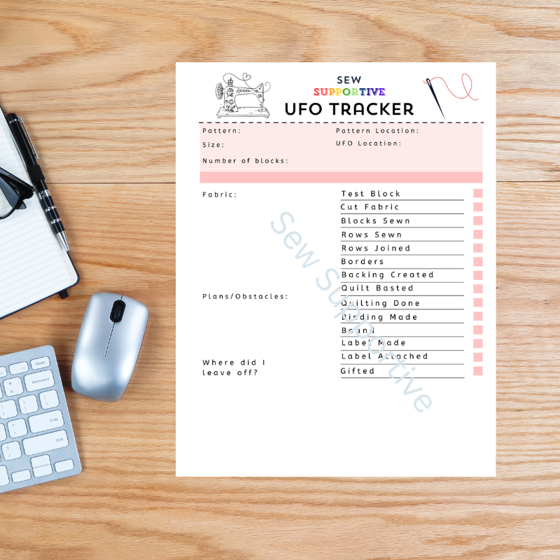 UFO Tracker System by Sew Supportive